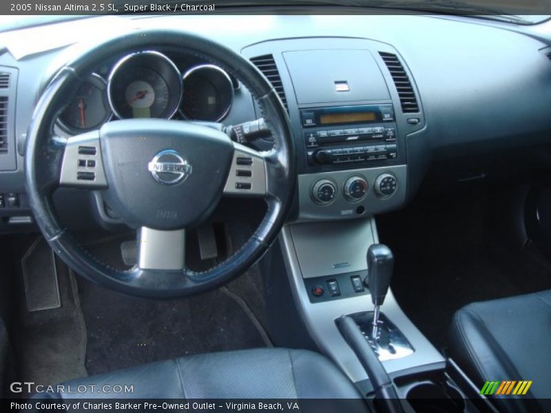 Super Black / Charcoal 2005 Nissan Altima 2.5 SL
