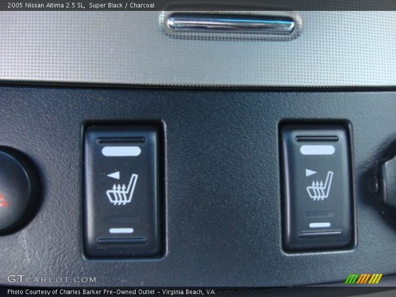 Super Black / Charcoal 2005 Nissan Altima 2.5 SL