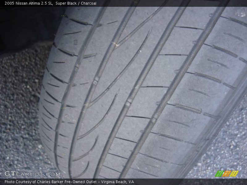 Super Black / Charcoal 2005 Nissan Altima 2.5 SL