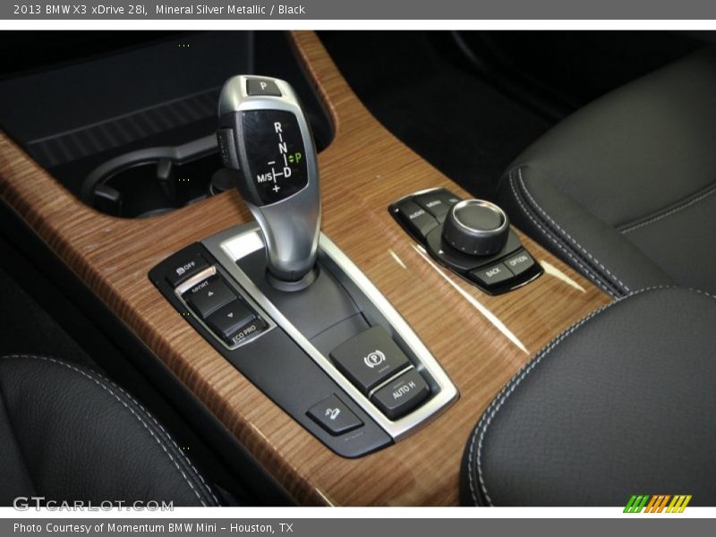 Mineral Silver Metallic / Black 2013 BMW X3 xDrive 28i