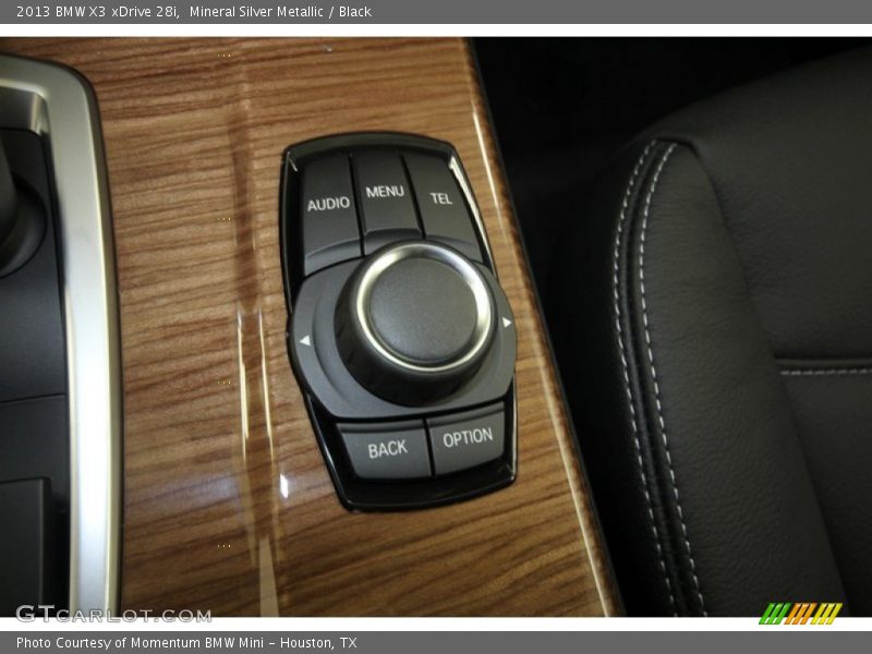 Mineral Silver Metallic / Black 2013 BMW X3 xDrive 28i