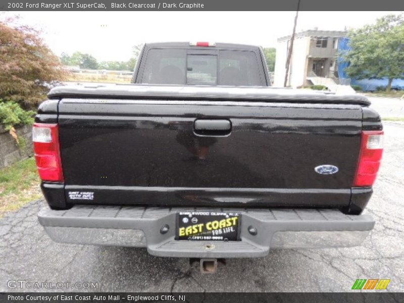 Black Clearcoat / Dark Graphite 2002 Ford Ranger XLT SuperCab