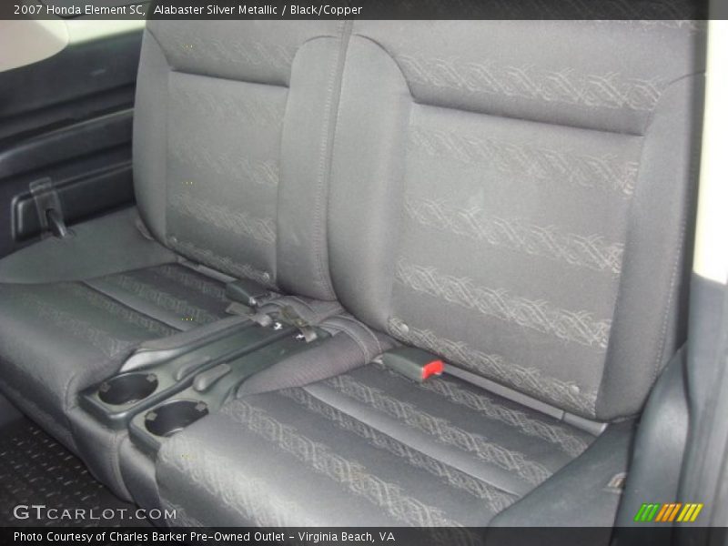 Alabaster Silver Metallic / Black/Copper 2007 Honda Element SC