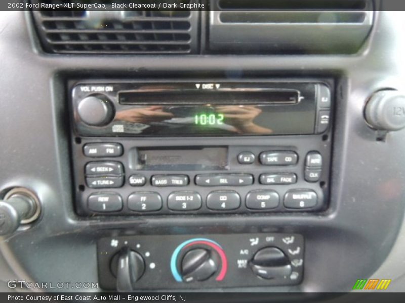 Black Clearcoat / Dark Graphite 2002 Ford Ranger XLT SuperCab