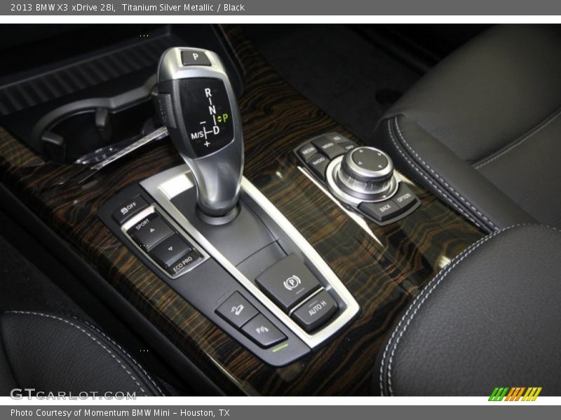 Titanium Silver Metallic / Black 2013 BMW X3 xDrive 28i