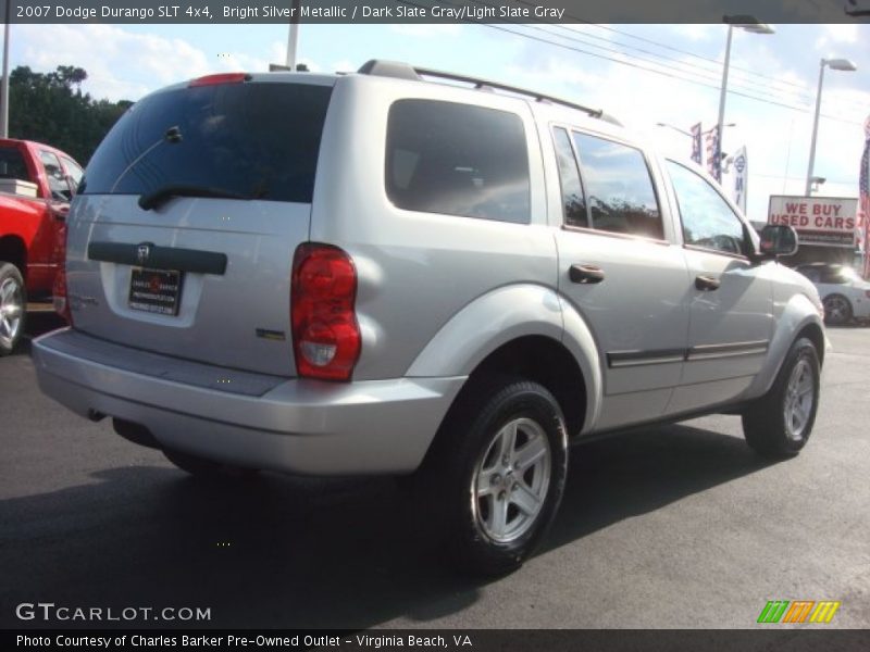 Bright Silver Metallic / Dark Slate Gray/Light Slate Gray 2007 Dodge Durango SLT 4x4