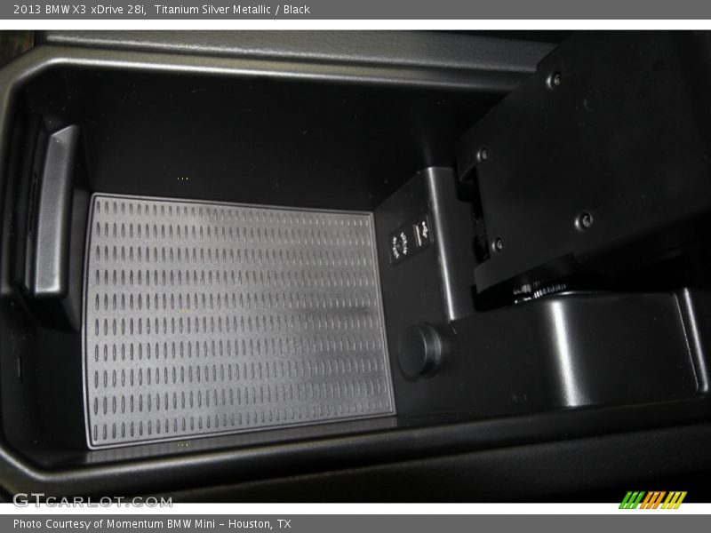 Titanium Silver Metallic / Black 2013 BMW X3 xDrive 28i