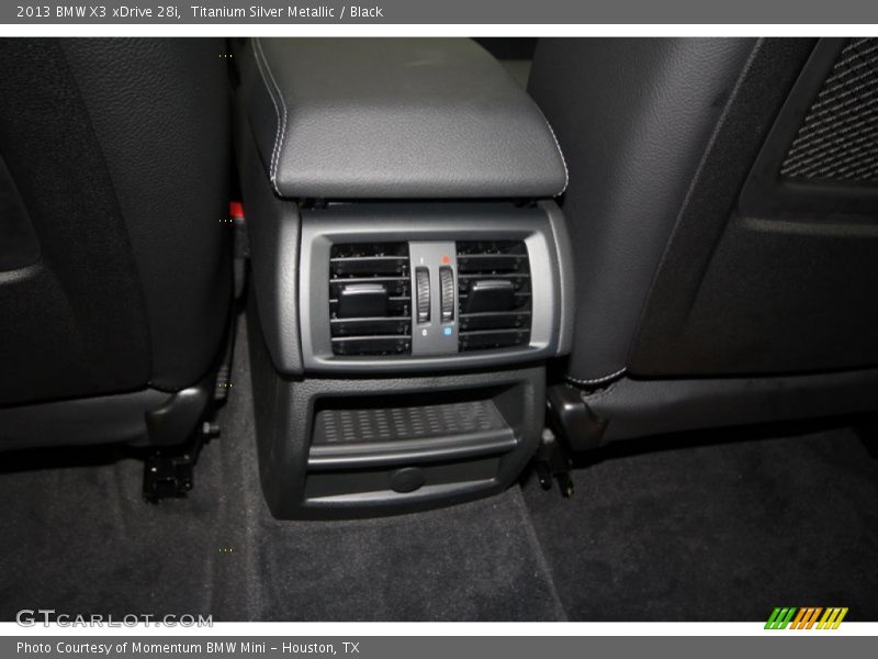 Titanium Silver Metallic / Black 2013 BMW X3 xDrive 28i