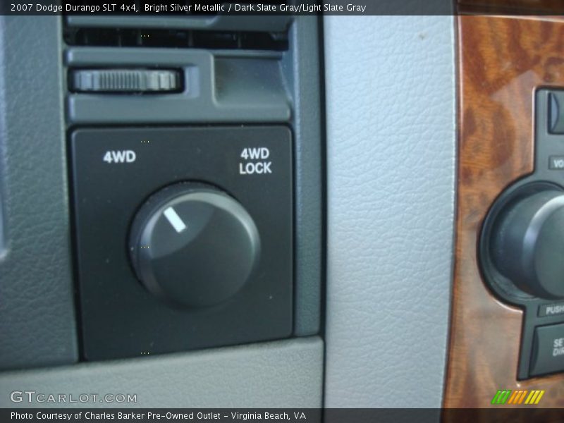 Bright Silver Metallic / Dark Slate Gray/Light Slate Gray 2007 Dodge Durango SLT 4x4