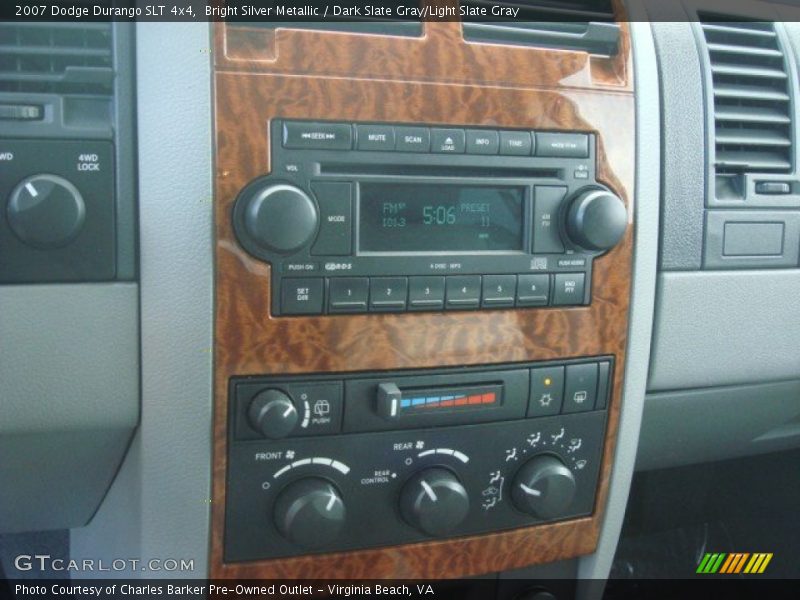 Bright Silver Metallic / Dark Slate Gray/Light Slate Gray 2007 Dodge Durango SLT 4x4