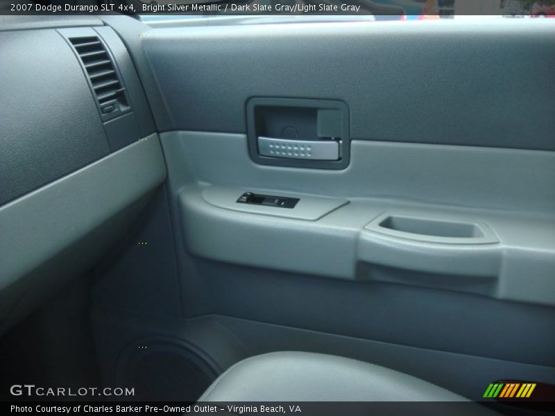Bright Silver Metallic / Dark Slate Gray/Light Slate Gray 2007 Dodge Durango SLT 4x4