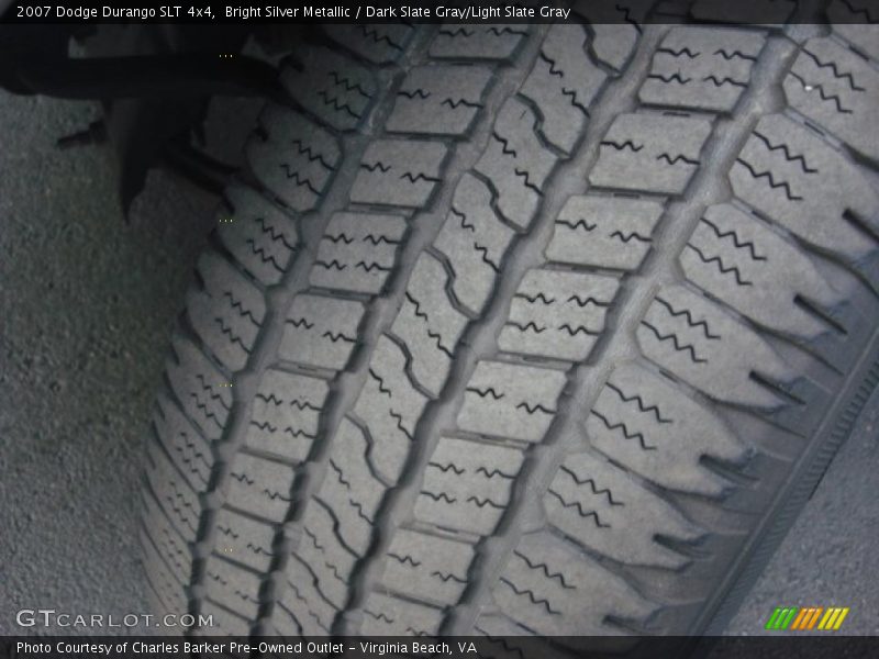 Bright Silver Metallic / Dark Slate Gray/Light Slate Gray 2007 Dodge Durango SLT 4x4