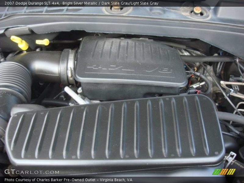 Bright Silver Metallic / Dark Slate Gray/Light Slate Gray 2007 Dodge Durango SLT 4x4