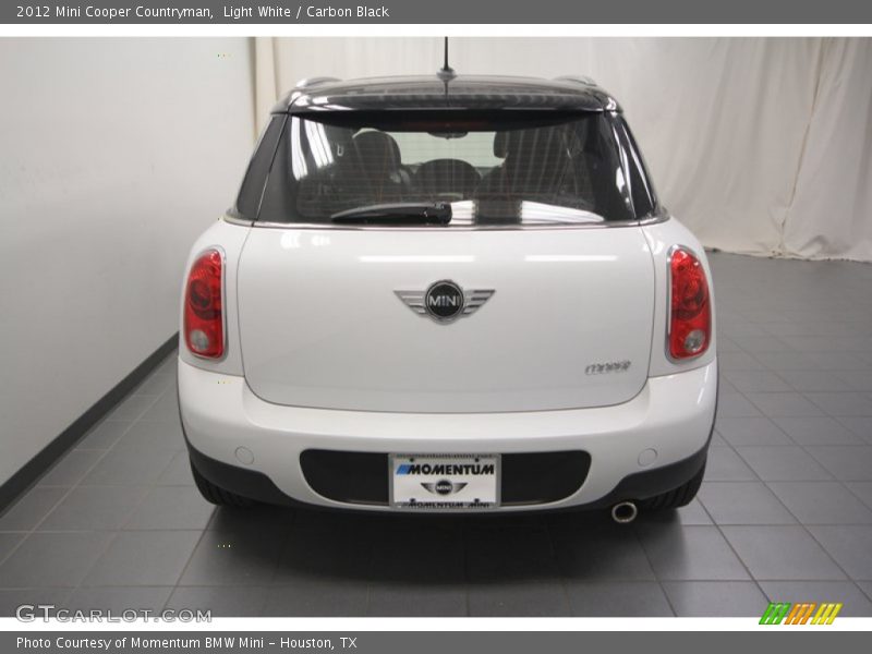 Light White / Carbon Black 2012 Mini Cooper Countryman