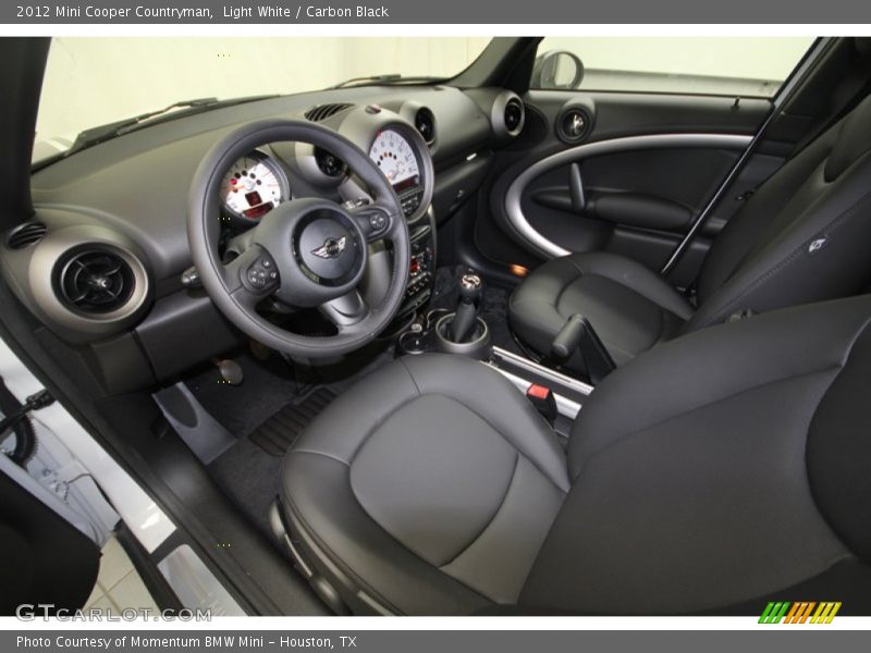 Light White / Carbon Black 2012 Mini Cooper Countryman
