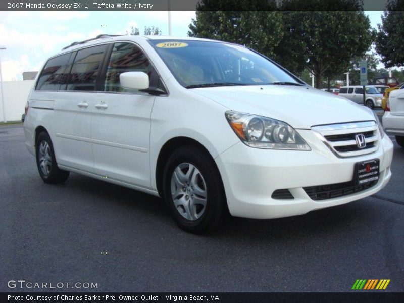 Taffeta White / Ivory 2007 Honda Odyssey EX-L