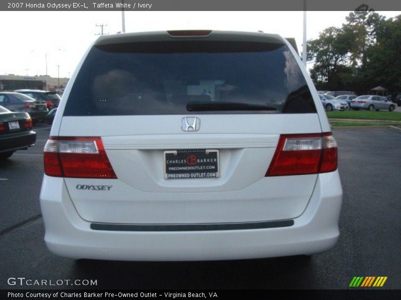 Taffeta White / Ivory 2007 Honda Odyssey EX-L