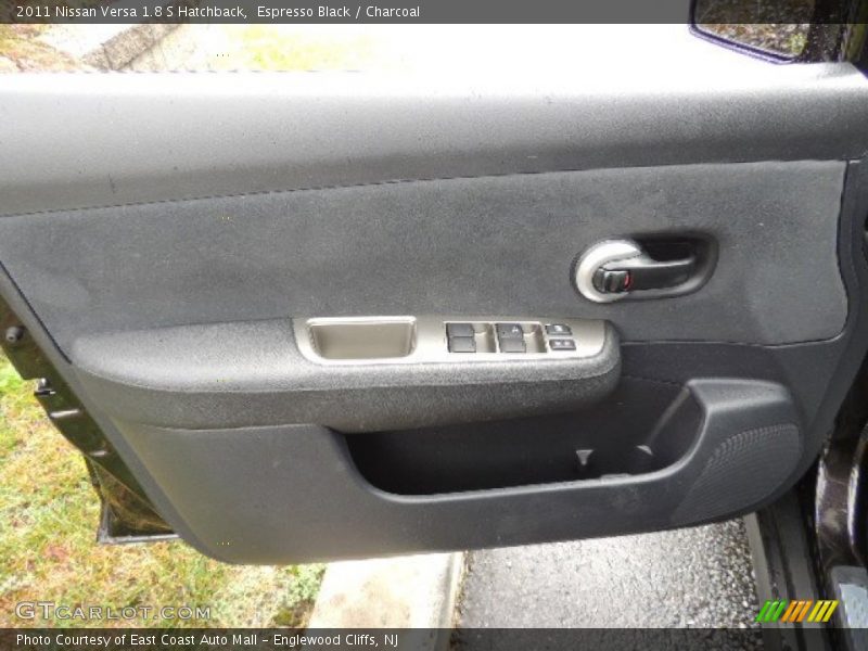 Espresso Black / Charcoal 2011 Nissan Versa 1.8 S Hatchback