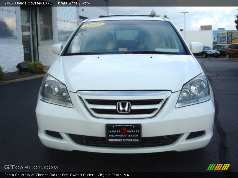 Taffeta White / Ivory 2007 Honda Odyssey EX-L
