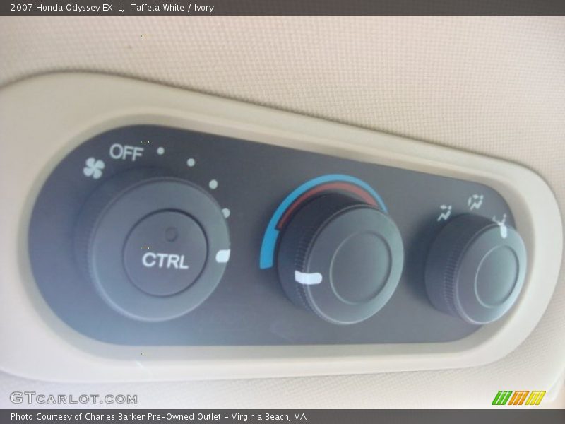 Taffeta White / Ivory 2007 Honda Odyssey EX-L