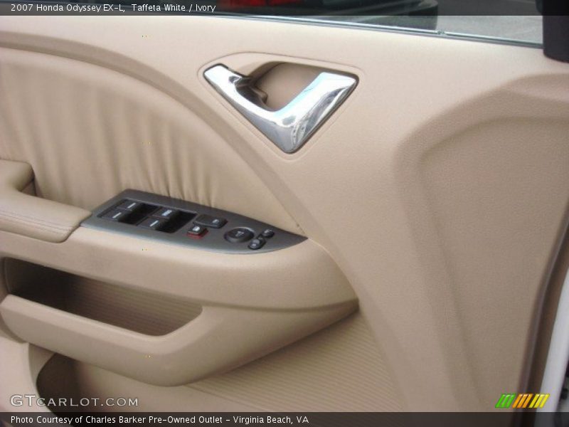 Taffeta White / Ivory 2007 Honda Odyssey EX-L