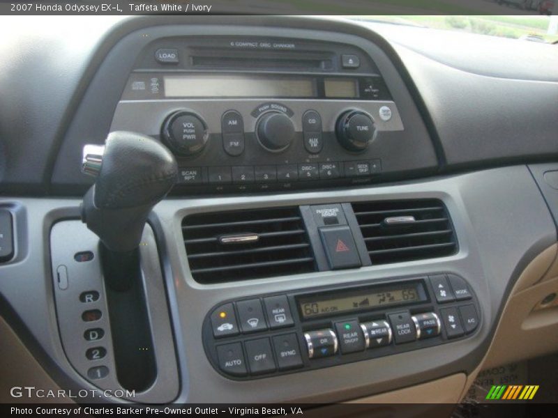 Taffeta White / Ivory 2007 Honda Odyssey EX-L