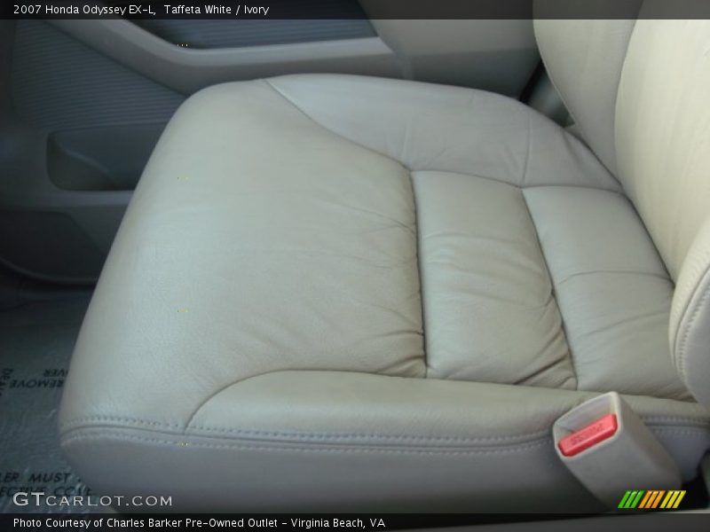 Taffeta White / Ivory 2007 Honda Odyssey EX-L