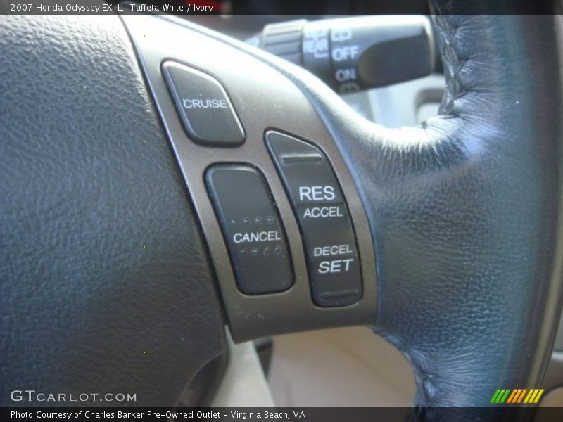 Taffeta White / Ivory 2007 Honda Odyssey EX-L