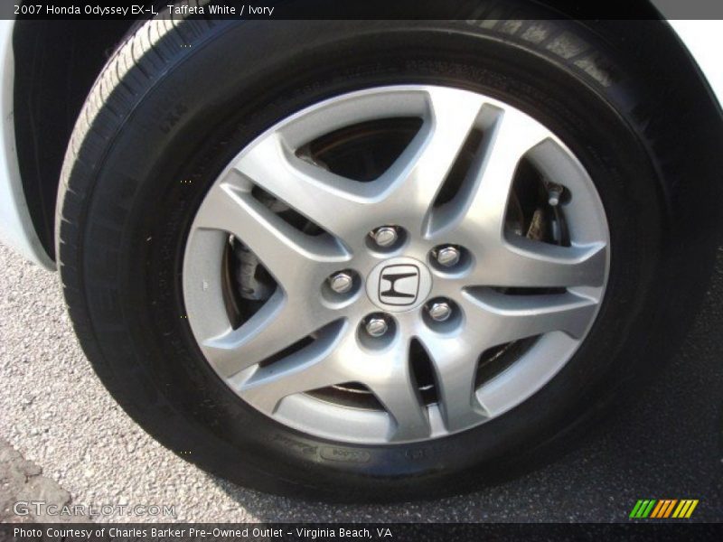 Taffeta White / Ivory 2007 Honda Odyssey EX-L