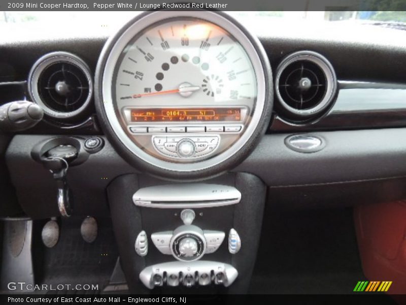 Pepper White / Lounge Redwood Red Leather 2009 Mini Cooper Hardtop