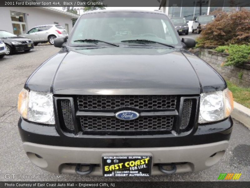 Black / Dark Graphite 2001 Ford Explorer Sport 4x4