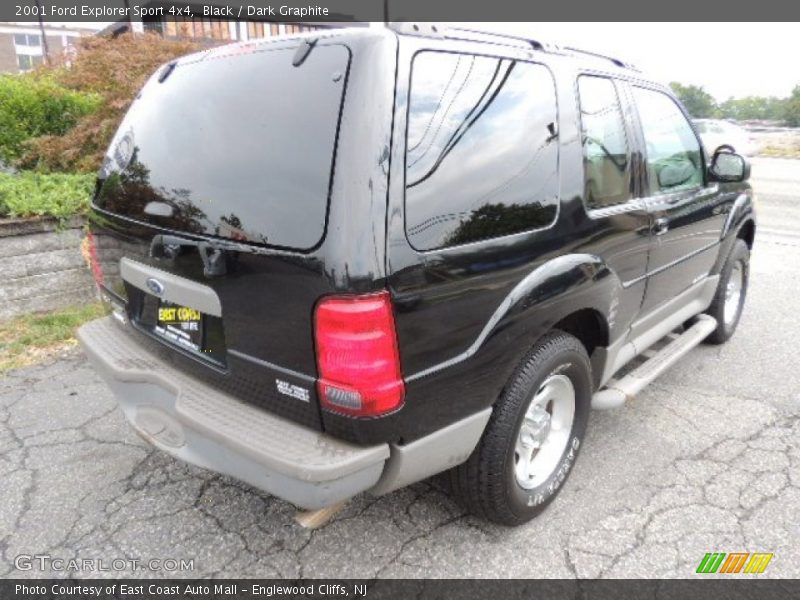 Black / Dark Graphite 2001 Ford Explorer Sport 4x4