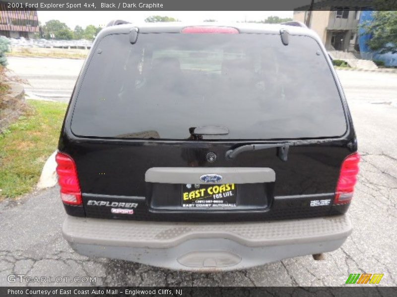 Black / Dark Graphite 2001 Ford Explorer Sport 4x4