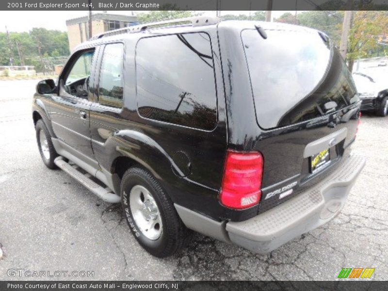 Black / Dark Graphite 2001 Ford Explorer Sport 4x4