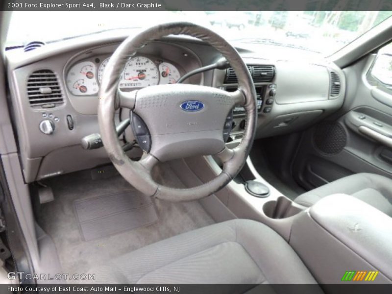 Black / Dark Graphite 2001 Ford Explorer Sport 4x4