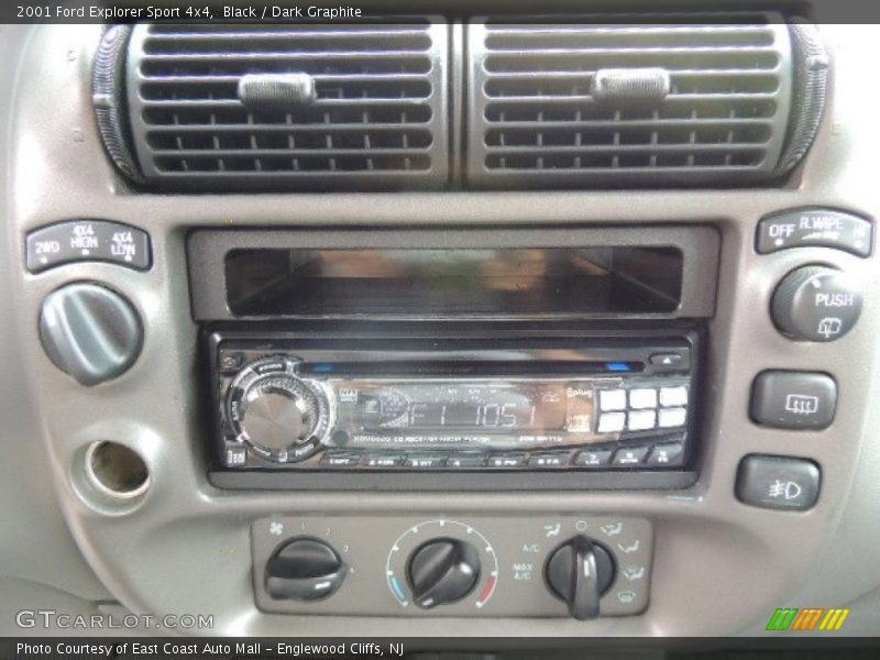 Black / Dark Graphite 2001 Ford Explorer Sport 4x4