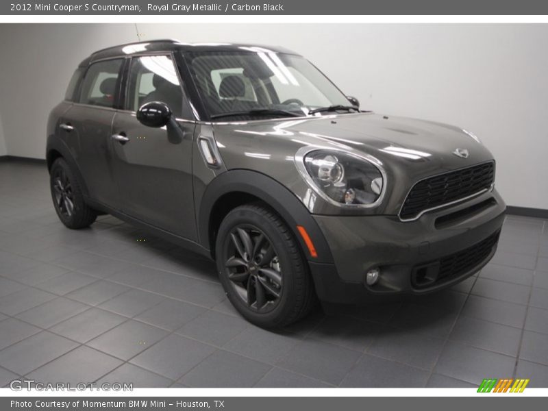 Royal Gray Metallic / Carbon Black 2012 Mini Cooper S Countryman