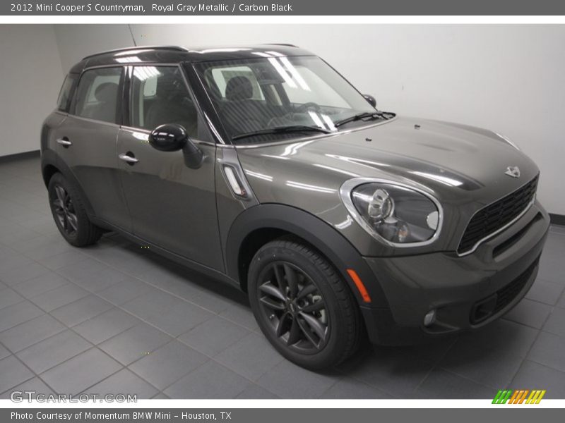 Royal Gray Metallic / Carbon Black 2012 Mini Cooper S Countryman
