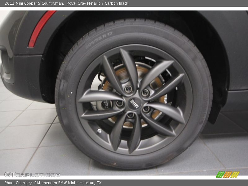 Royal Gray Metallic / Carbon Black 2012 Mini Cooper S Countryman
