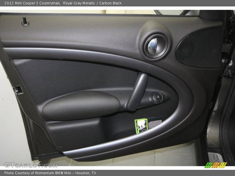 Royal Gray Metallic / Carbon Black 2012 Mini Cooper S Countryman