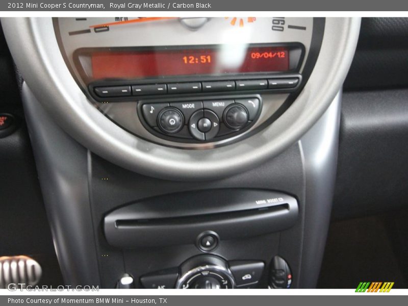 Royal Gray Metallic / Carbon Black 2012 Mini Cooper S Countryman
