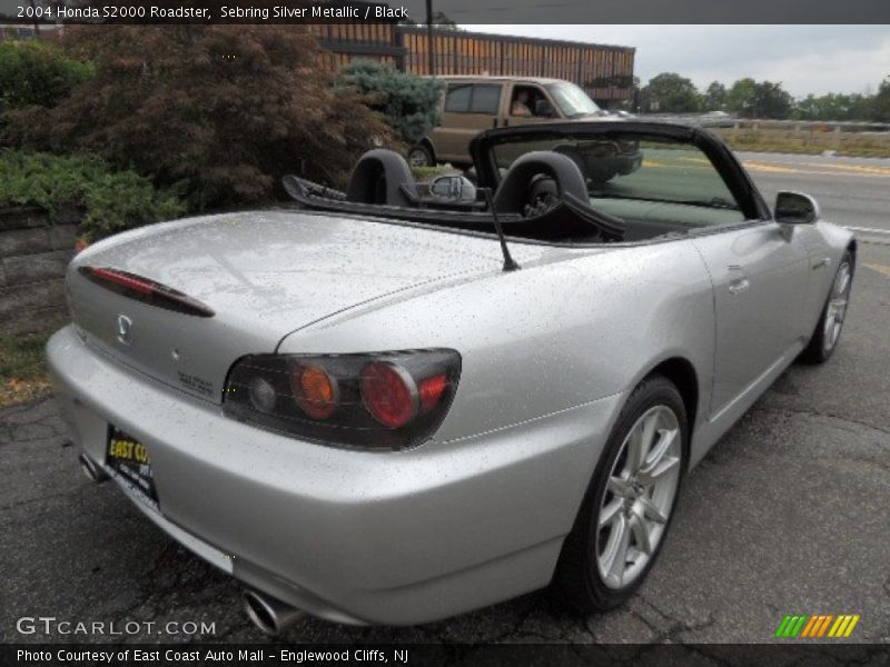 Sebring Silver Metallic / Black 2004 Honda S2000 Roadster
