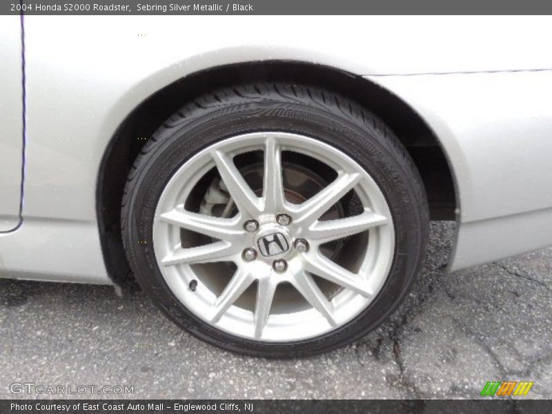 Sebring Silver Metallic / Black 2004 Honda S2000 Roadster