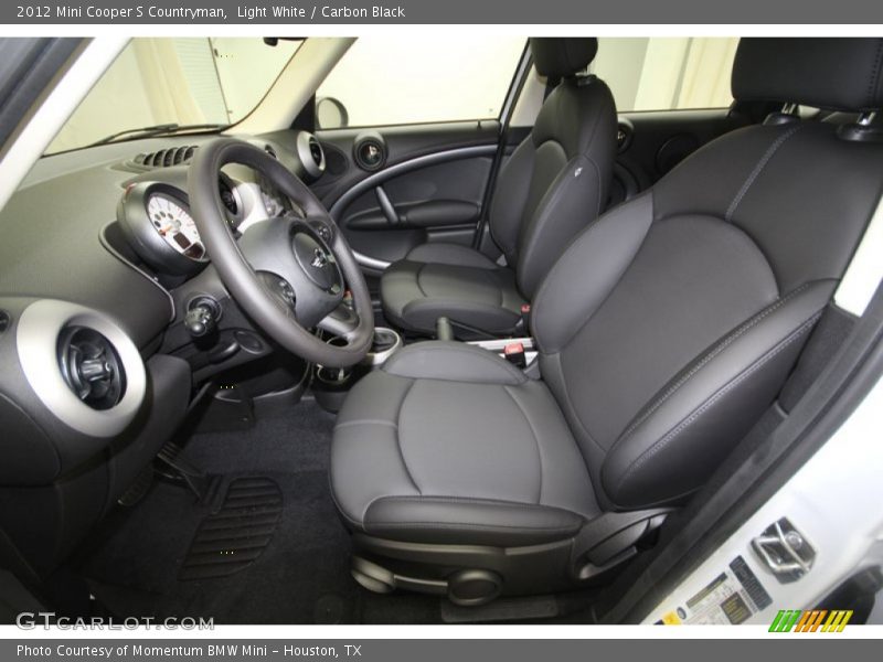 Light White / Carbon Black 2012 Mini Cooper S Countryman