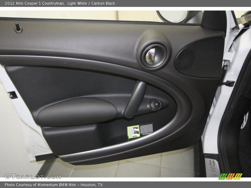 Light White / Carbon Black 2012 Mini Cooper S Countryman