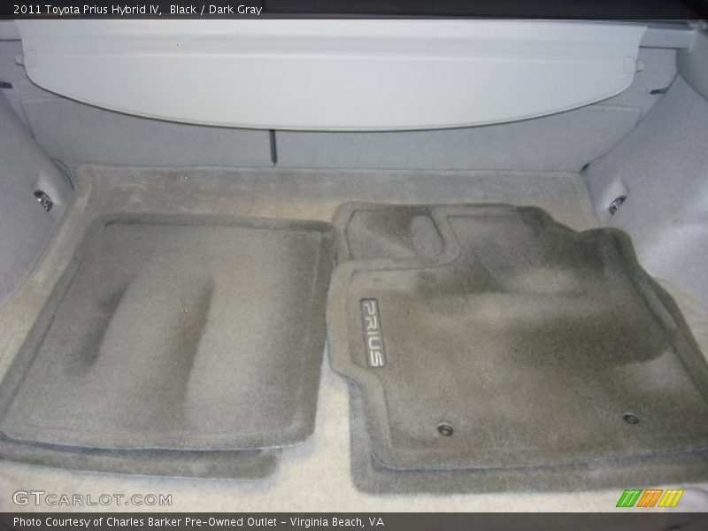 Black / Dark Gray 2011 Toyota Prius Hybrid IV