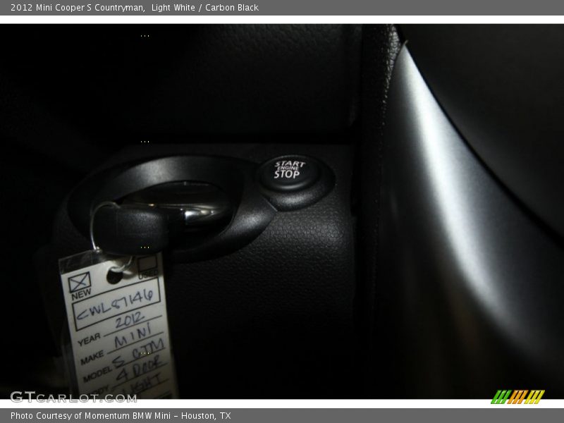 Light White / Carbon Black 2012 Mini Cooper S Countryman