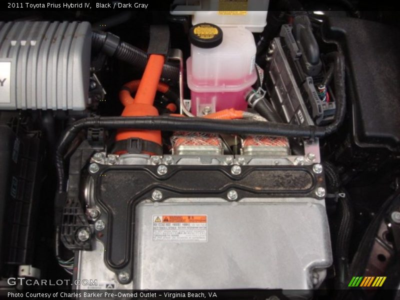 Black / Dark Gray 2011 Toyota Prius Hybrid IV