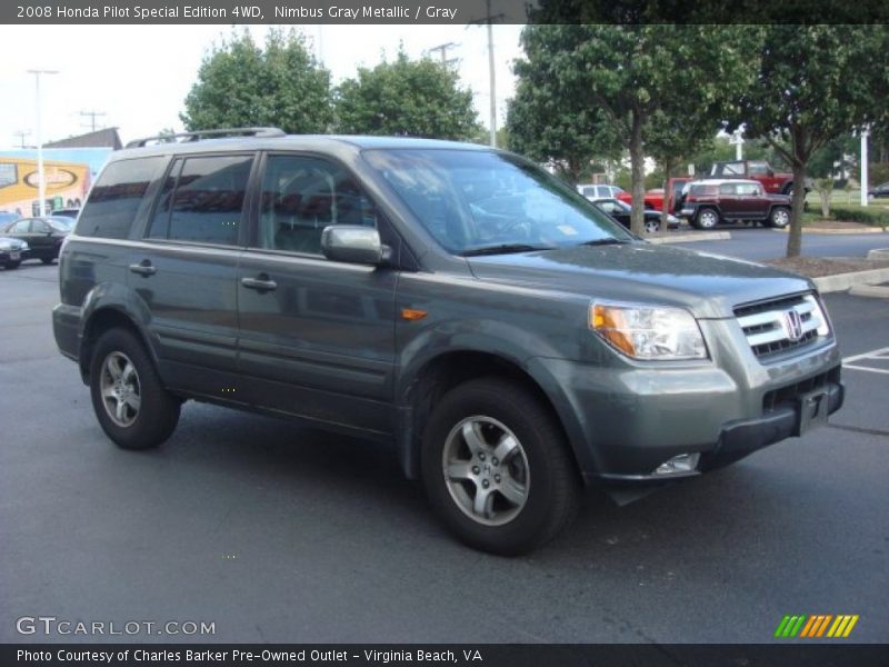 Nimbus Gray Metallic / Gray 2008 Honda Pilot Special Edition 4WD