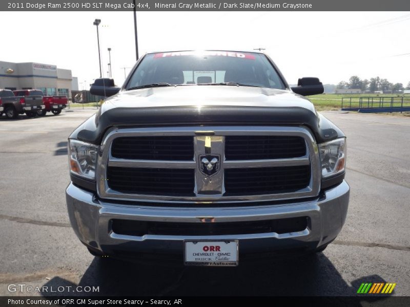 Mineral Gray Metallic / Dark Slate/Medium Graystone 2011 Dodge Ram 2500 HD SLT Mega Cab 4x4